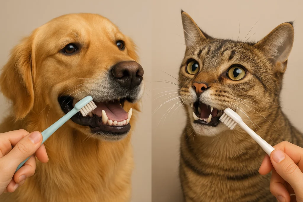 Hygiène bucco dentaire chien et chat clinique AlèsVet