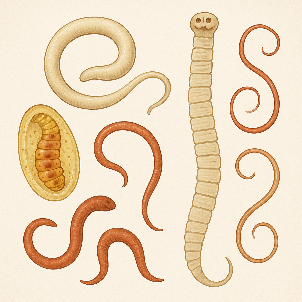 Parasites externes et internes chien chat clinique vétérinaire Alèsvet