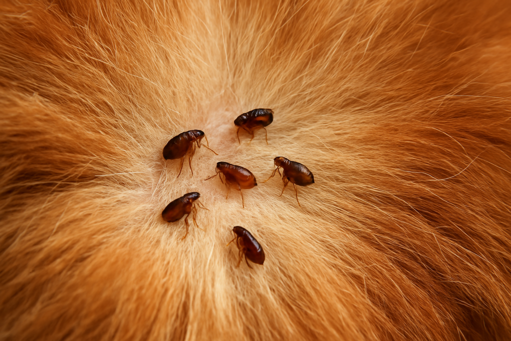 Parasites externes et internes chien chat clinique vétérinaire Alèsvet