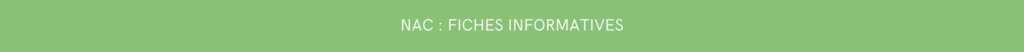 Fiches info nac alèsvet clinique vétérinaire